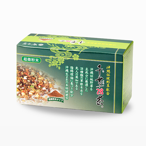 沖縄伝統野草配合　千草28茶　超微粉末タイプ